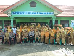 Kapolres Tulang Bawang Barat jadi irup di SMPN 9 dalam program “Muspida Road to School