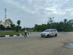 Sat Lantas Polres Tulang Bawang Barat Melaksanakan Pam Rawan Pagi Membantu Kelancaran Masyarakat Yang Akan Beraktivitas