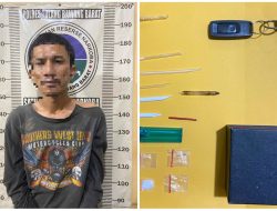Kedapatan Miliki Sabu seorang Pria Dewasa Diringkus Sat Res Narkoba Polres Tulang Bawang Barat