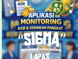 Kolaborasi Produktif: Magang Lapas Kalianda Ciptakan Aplikasi monitoring KGB dan kenaikan pangkat