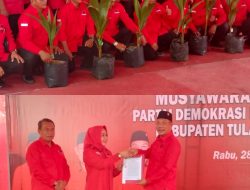 Musancab PDIP Tubaba Tuntas Digelar, PAC Sembilan Kecamatan Resmi Dilantik Periode 2026–2031
