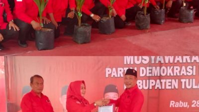 Musancab PDIP Tubaba Tuntas Digelar, PAC Sembilan Kecamatan Resmi Dilantik Periode 2026–2031