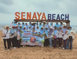 Gathering Family Kampung Baru Kotabumi ke Senaya Beach Kalianda, Pererat Silaturahmi Keluarga