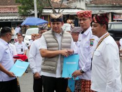 Bupati Lampung Selatan Egi Lantik Pejabat di Tegah Pasar dan Bupati Ingatkan Pejabat soal Realitas Pengabdian
