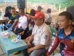Personil Polsek Gunung Agung Amankan Kejuaraan Grasstrack Championship Motorace 2026
