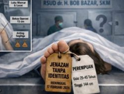 RSUD Dr. H. Bob Bazar, SKM, Informasikan Adanya Jenazah Perempuan Tanpa Identitas