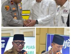 Ketua DPRD dan Gubernur Lampung Hadiri Buka Puasa Bersama Forkopimda di Mapolda Lampung