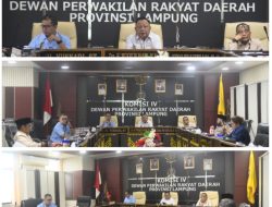 Komisi IV DPRD Provinsi Lampung Gelar RDP Bahas Kontribusi CSR dan Infrastruktur