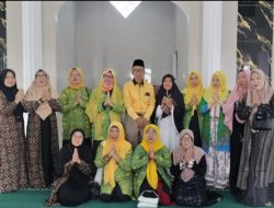Pengurus Al Hidayah Lamsel. Hadiri Pengajian di Desa Merak Blantung Kec.Kalianda