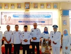 Sekda Supriyanto Lantik Sejumlah Kepala Desa di Kecamatan Kalianda dan Penengahan