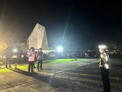 Bupati bersama Kapolres Tulang Bawang Barat Pimpin Langsung Apel Pengamanan Malam Takbir Idul Fitri 1447 H