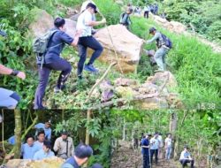 Regester 3 Gunung Rajabasa Longsor : Bupati Egi Naik 3 Km, Reboisasi Tanam Pohon Cegah Bencana Susulan
