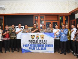 Biro SDM Polda Lampung Sosialisasi PNBP Assessment Center Polri Di Pemda Tulang Bawang Barat