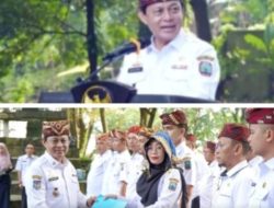 Sekda Lamsel. Supriyanto Lantik 56 Pejabat Baru Tekankan Kinerja dan Inovasi