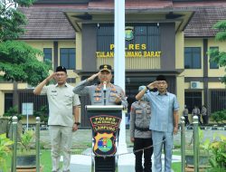 Apel Sabuk Kamtibmas Dan Simulasi Sispam Mako Polres Tulang Bawang Barat, Perkuat Kesiapsiagaan Personel