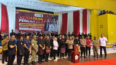Marindo Sekdaprov Buka Pencak Silat Gubernur Cup, Cari Bibit Berprestasi