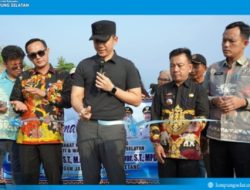 Resmikan Jalan Lubuk Dalam-Way Urang, Bupati Egi Dorong Wisata Kalianda dan Dongkrak Ekonomi Warga