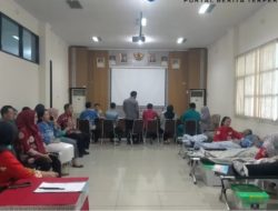 HUT ke-41, RSUD Dr.H.Bob Bazar Gelar Donor Darah Berhasil Kumpulkan 34 Kantong Darah