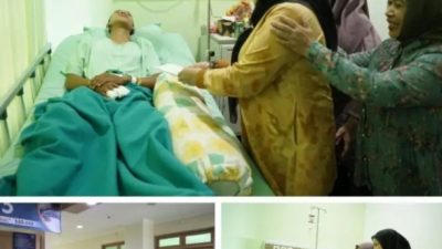 Pegawai BPBD Putus Tersedot Mesin, Bunda Eva Beri Santunan dan Umroh.