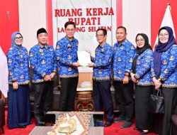 Bupati Lampung Selatan Terima Audiensi BAPENDA Provinsi Lampung