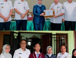 Bupati Tubaba Jemput Calon Mahasiswa Berprestasi Jalur SNBP di SMA Negeri 1 Tumijajar‎