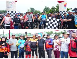 Fun Bike Meriahkan HUT Tubaba Ke-17, Wabup Nadirsyah Ajak Perkuat Kebersamaan