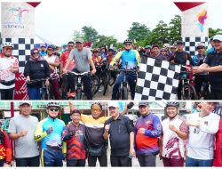 Fun Bike Meriahkan HUT Tubaba Ke-17, Wabup Nadirsyah Ajak Perkuat Kebersamaan