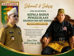 Ketua Perkumpulan Pencak Silat Garuda Emas Melyu LampungMegucap kan Selamat Atas di Lantik Nya Merza Irawan Dwi Atmaja,S.Sos.,M.M di Profensi Lampung