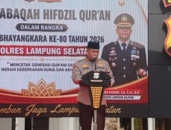 Polres Lampung Selatan Gelar MHQ Sambut Hari Bhayangkara ke-80