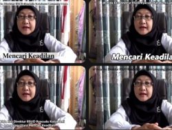Dr.Aida Eks direktur RSUD Riaku Cari Keadilan