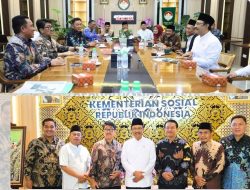 Bupati Lampung Utara Bahas Program Sekolah Rakyat Bersama Menteri Sosial RI.