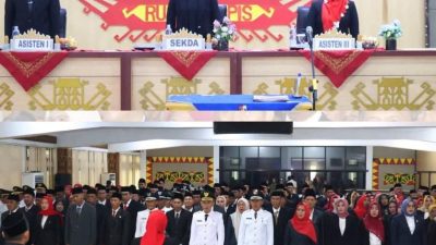 Pejabat Administrator dan Pengawas di Lingkungan Pemkab Lampung Utara Resmi Dilantik