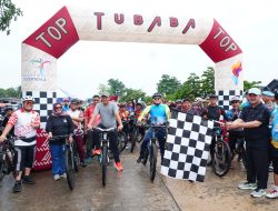 Fun Bike Meriahkan HUT Tubaba Ke-17, Wabup Nadirsyah Ajak Perkuat Kebersamaan
