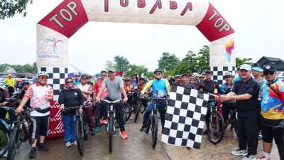 Fun Bike Meriahkan HUT Tubaba Ke-17, Wabup Nadirsyah Ajak Perkuat Kebersamaan