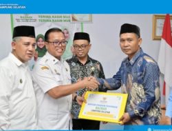 Baznas Lampung Selatan Salurkan Bantuan Produktif untuk UMKM dan Madrasah, Dorong Mustahik Naik Kelas Jadi Muzakki
