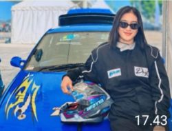 Putri Kalianda Tantang Drifter Nasional di IDS 2026, Widyya Turro Buktikan Lampung Selatan Punya Talenta Balap Nasional