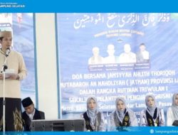 Hadiri Haflah Akhirussanah di Natar, Bupati Egi Tegaskan Pesantren Pilar Utama Cetak Generasi Emas 2045