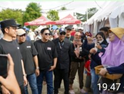 Di Tengah Hingar Bingar Indonesian Drift Series 2026, Bupati Egi Sempatkan Jajan Dagangan Pelaku UMKM