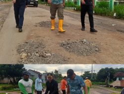 Wabup Nadirsyah Kobarkan Semangat Gotong Royong, Jalan Rusak di Margo Mulyo Mulai Dibenahi Bersama Warga‎