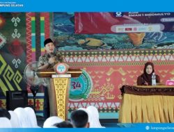 Buka LKPL di Sidomulyo, Wabup Syaiful Anwar Minta Pelajar Jadi Motor Penggerak Lampung Selatan