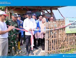 Bupati Egi Resmikan Bank Sampah Lapah Khagom Jejama, Bukti Perubahan Besar Bisa Dimulai dari Desa