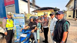 Sat Lantas Polres Tulang Bawang Barat, UPTD Samsat dan Jasa Raharja Sosialisasi Program Keringanan Pajak Kendaraan di Samsat Tubaba
