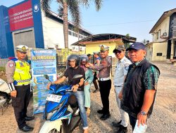 Sat Lantas Polres Tulang Bawang Barat, UPTD Samsat dan Jasa Raharja Sosialisasi Program Keringanan Pajak Kendaraan di Samsat Tubaba