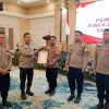 Polres Tulang Bawang Barat Borong Tiga Penghargaan dari Dir Binmas Polda Lampung Pada Kegiatan Pembinaan dan Anev Kinerja Bhabinkamtibmas