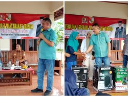 Busroni, SH Ketua DPRD Tubaba Serap Aspirasi Warga di Tiyuh Gading Kencana,