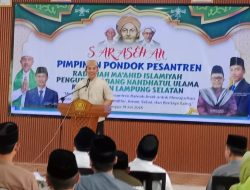Bupati Radityo Egi Dorong Pesantren Cetak Generasi Emas, Minta Pemetaan Bakat Santri Jadi Program Daerah