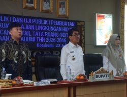 Konsultasi Publik KLHS-RDTR Kotabumi: Pemangku Kepentingan Serap Aspirasi untuk Perencanaan Berkelanjutan
