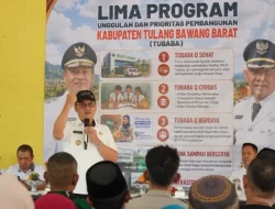 Bupati Tubaba Perkuat UMKM, Salurkan KUR Super Mikro