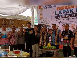 SEKRETARIS SATPOL PP TUBABA HADIRI PENANDATANGANAN MoU PEMKAB DENGAN BSI, PELUNCURAN KUR SUPER MIKRO SERTA GERAKAN PENETRASI PASAR