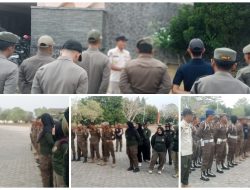 KABID TRATINBUM SATPOL PP TUBABA BERI ARAHAN APEL DAN PERSIAPAN HARI KEMERDEKAAN KE-81